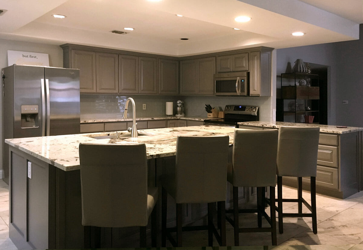 Snapshot of Commercial Kitchen Cabinet Kits With Granite